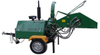 Chipper hydraulique moteur diesel mobile
