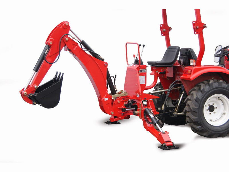 Série BHM de rétrohoe tracteur pour les petits tracteurs compacts jusqu'à 35 ch