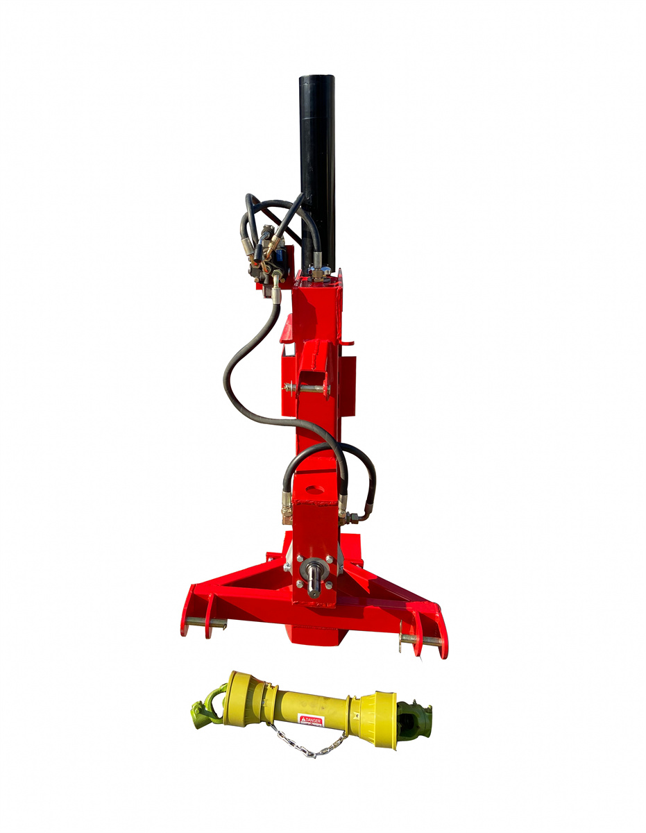 Fendeuse de bûches entraînée par prise de force de tracteur